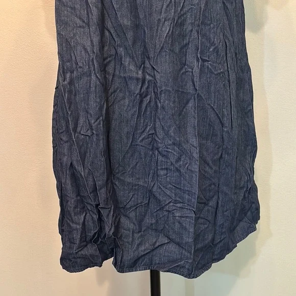 Umgee USA Women’s Size L Sundress Blue Off-Shoulder Ruffled Mini Flutter Sleeve - Picture 4 of 11